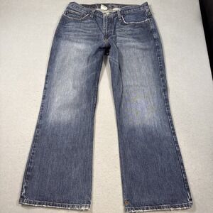 JEANS Bootcut‎ Southern Thread St/The STILLWATER  Men's 36S DARK WIDE LEG